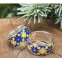 Кольцо с вышиванкой Maxi Silver 5558 SE 19