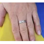Кольцо Спаси и сохрани обычное Maxi Silver 5420 SE 16.5