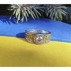 Кольцо спаси и сохрани Maxi Silver 5414 SE 16.5