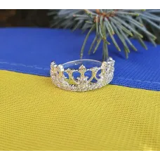 Кольцо как корона Maxi Silver 2933 SE 15.5