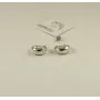 Серьги чалма Maxi Silver 9276