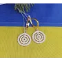 Серьги Версаче Maxi Silver 9210
