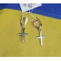 Серьги кресты из Maxi Silver 9191