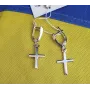 Серьги кресты из Maxi Silver 9191