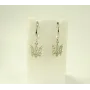 Серьги герб Maxi Silver 9162