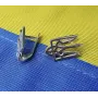 Сережки герб Украины Maxi Silver 9161