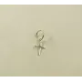 Мужские серьги конго Maxi Silver 9127