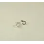 Пусеты круг Maxi Silver 8923