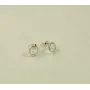 Пусеты круг Maxi Silver 8923