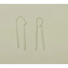 Сережки протяжки Maxi Silver 8922 Сережки протяжки Maxi Silver 8922