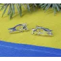 Серьги котики Maxi Silver 8886