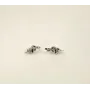 Серьги в виде змеи Maxi Silver 8885