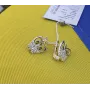 Серьги в виде сов Maxi Silver 8791