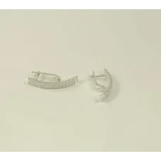 Серьги дорожка Maxi Silver 8788
