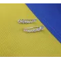 Сережки вдоль мочки уха Maxi Silver 8783
