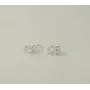 Детские серьги на французском замке Maxi Silver 8782