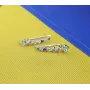 Сережки вдоль мочки уха с цветными камнями Maxi Silver 8781