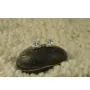 Серьги с квадратным белым камнем Maxi Silver 7932/1