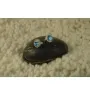 Сережки с голубыми камнями Maxi Silver 7955/2