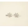 Серьги снежинка Maxi Silver 8752
