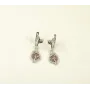Серьги гранат Maxi Silver 8747