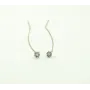 Пусеты протяжки Maxi Silver 8737