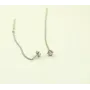 Пусеты цепочки Maxi Silver 8734