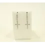 Серьги крестики Maxi Silver 8732