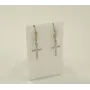 Серьги крестики Maxi Silver 8732