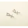 Серьги крестики Maxi Silver 8732