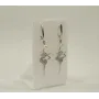 Серьги гимнастки Maxi Silver 8625