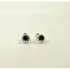 Серьги пусеты Maxi Silver 8624