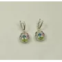 Серьги с цветными фианитами Maxi Silver 8622