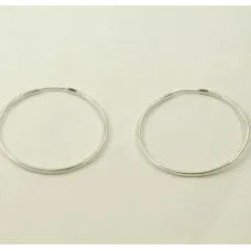 Серьги конго из Maxi Silver 8621