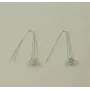 Серьги висячие из Maxi Silver 8620
