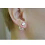 Пусеты с жемчугом Maxi Silver 8610