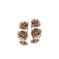 Сережки роза Maxi Silver 8509 Сережки роза Maxi Silver 8509