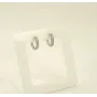 Сережки косички Maxi Silver 8499