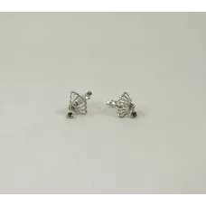 Серьги короны Maxi Silver 8473