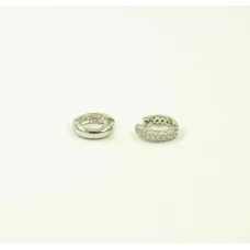 Сережки кольца Maxi Silver 8471