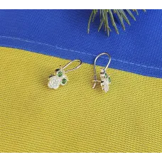 Сережки совы Maxi Silver 8469