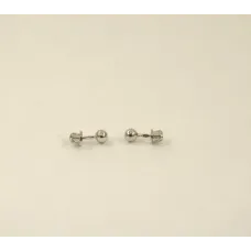 Серьги шарики Maxi Silver 8425
