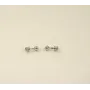 Серьги шарики Maxi Silver 8425