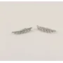 Сережки в доль мочки уха Maxi Silver 8372