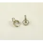 Конго с алмазной гранью Maxi Silver 8368