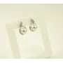 Серьги жемчужина Maxi Silver 8362
