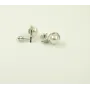 Серьги жемчужина Maxi Silver 8362