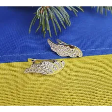 Серьги крылья Maxi Silver 8210