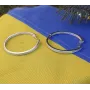 Серьги кольца Maxi Silver 8200