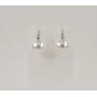 Серьги с большим жемчугом Maxi Silver 8110